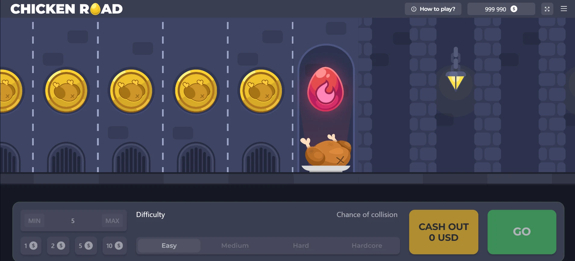 Image skrin Chiken Road